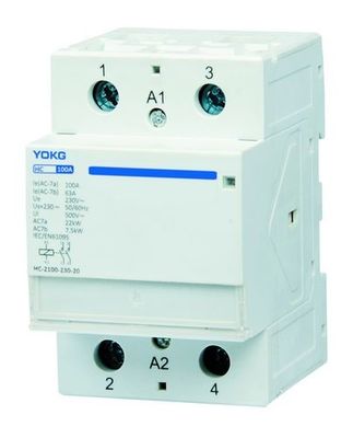 4KV 등급 충동 저항 전압 AC 접촉기 저전압 전기 기계