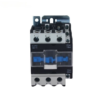 AC 코일 DIN 레일 전기 접촉기 65A NO NC 12V 24V 48V 110V 220V 380V