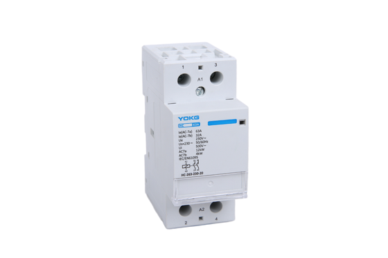 NO NC AC 4P 25A 가정용 380V DIN 레일 모듈형 접촉기 220V/230V 50/60Hz